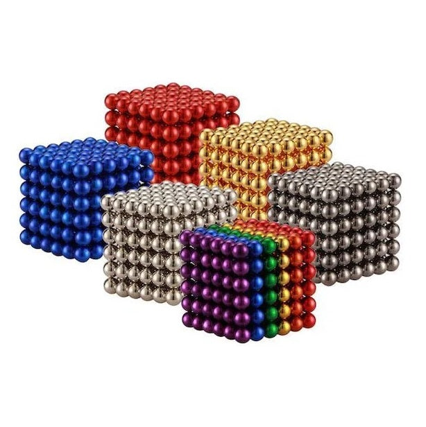 Magnetic Multicolor Decompression Beads Ball Set-200 pcs