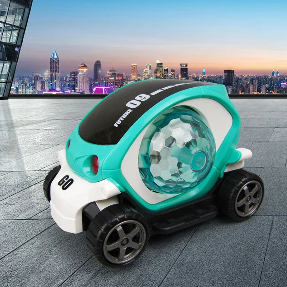 09 Future Musical Electric Car with 4D Lights