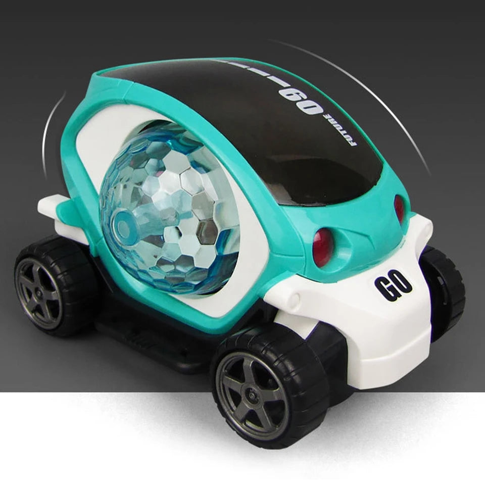 09 Future Musical Electric Car with 4D Lights