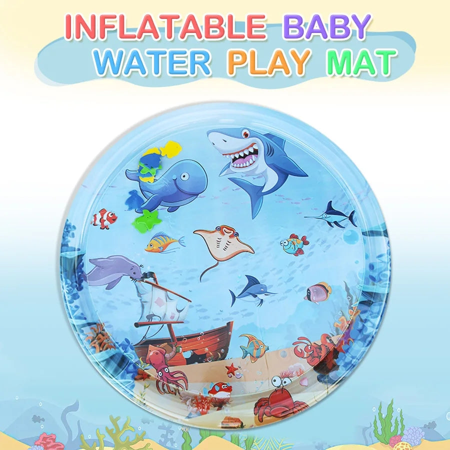 Inflatable Tummy Time Kids Jumbo Water Mat