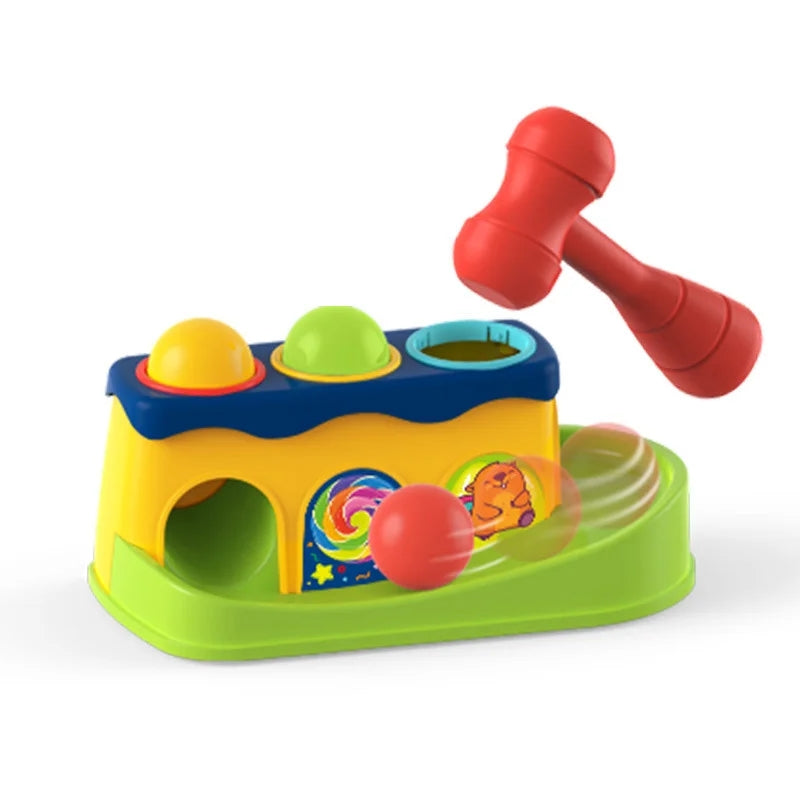 Hammer Table Ball Drop Pounding Toy