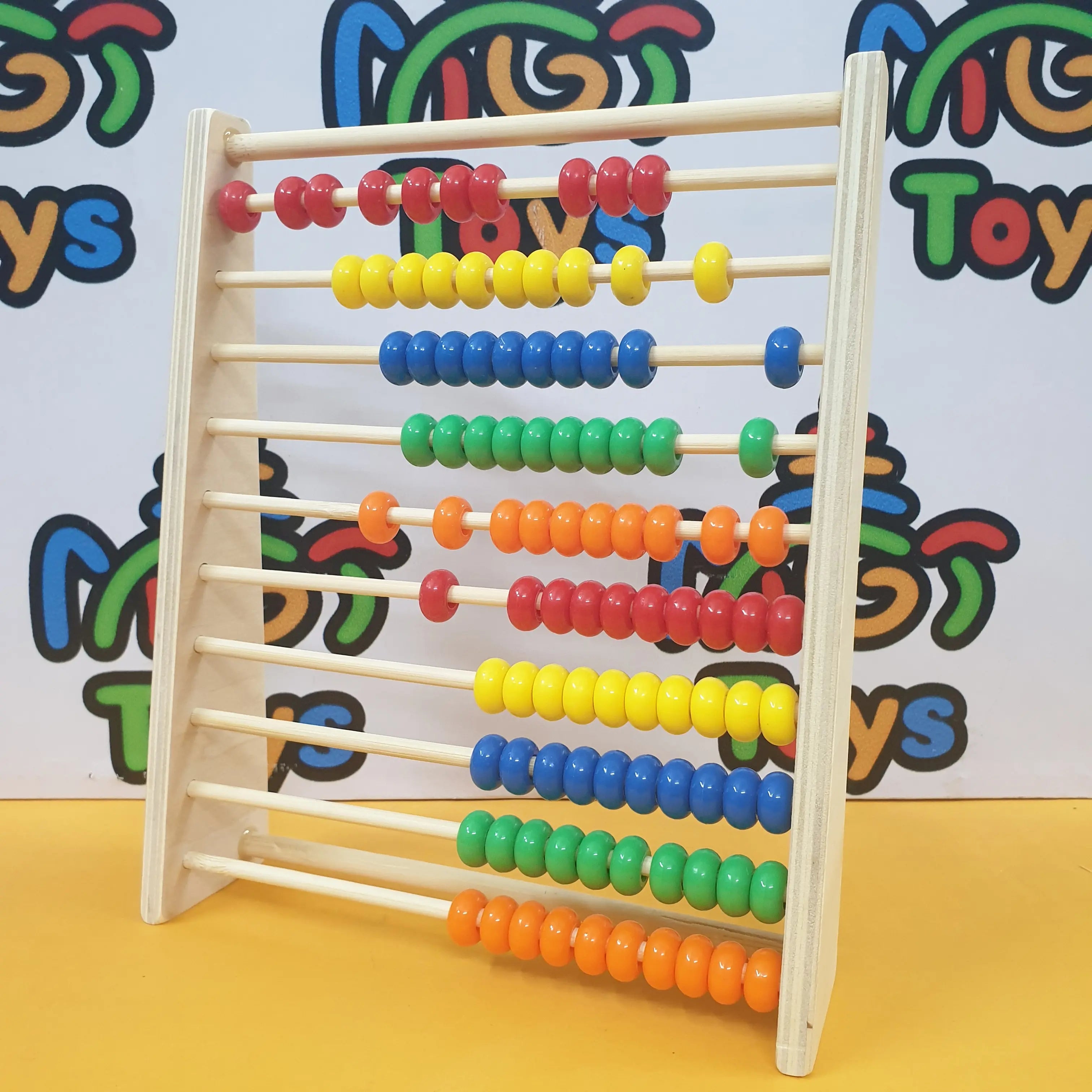 Wooden Maths Activity Calculation Abacus