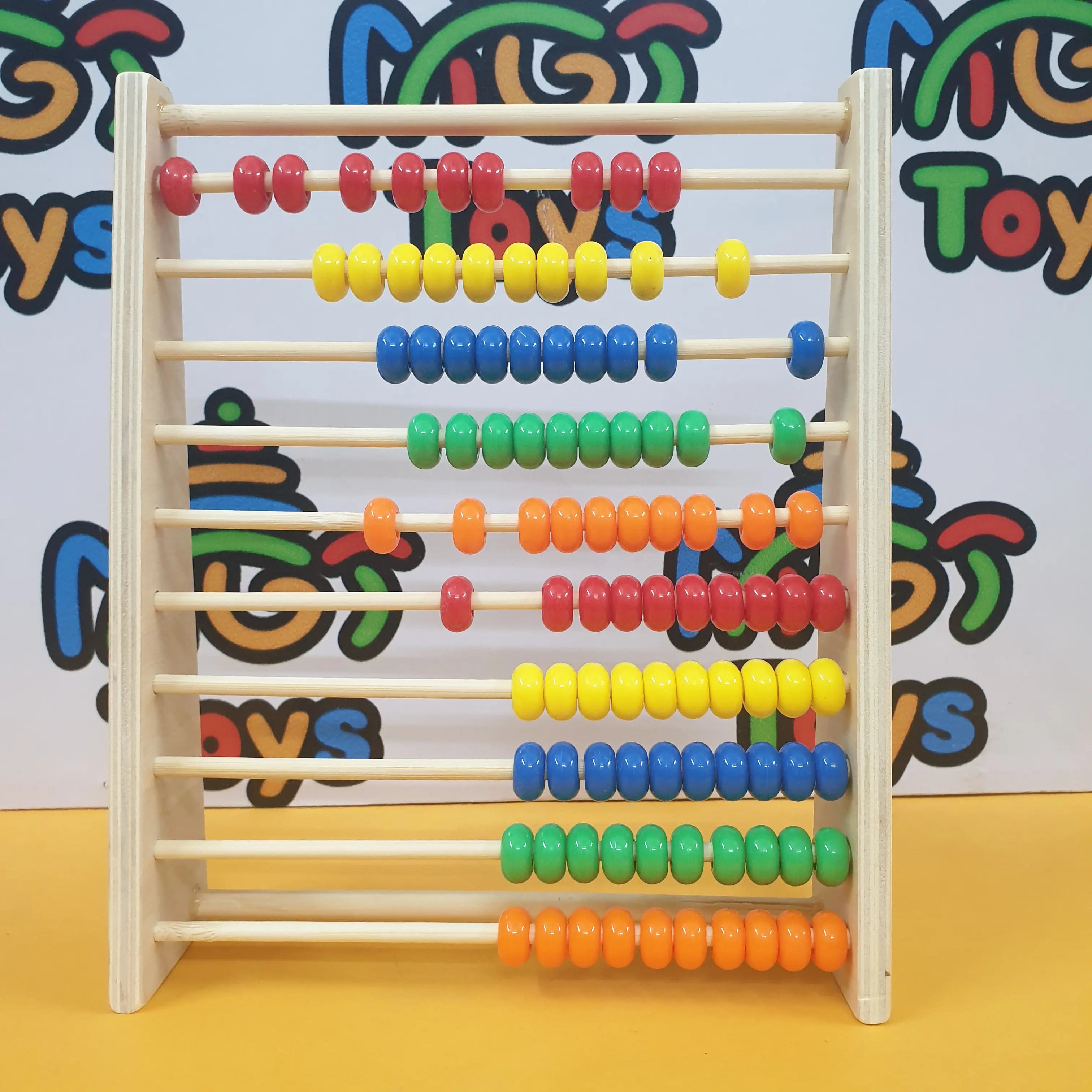 Wooden Maths Activity Calculation Abacus