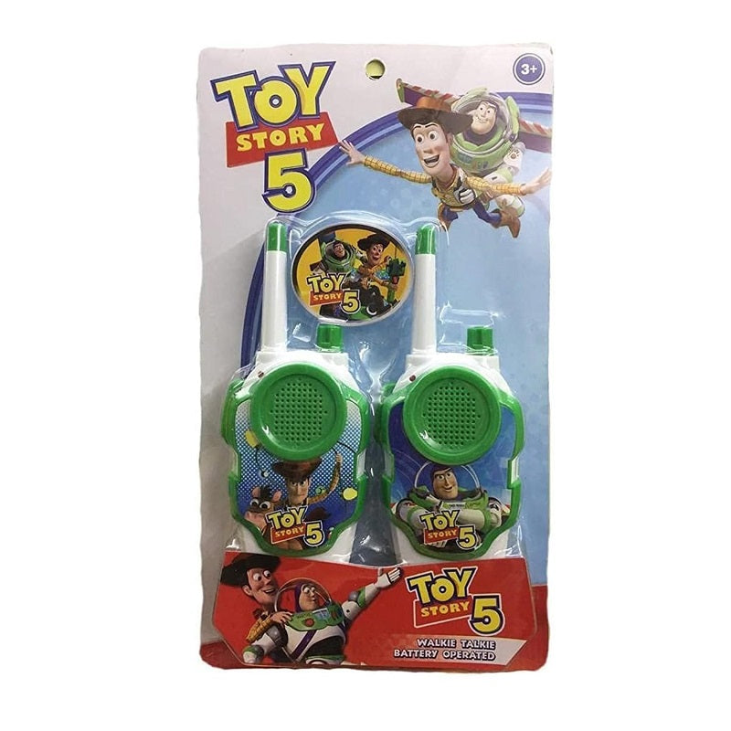 Toy Story Themed 2 Handheld Portable Walkie Talkie Activity Toy