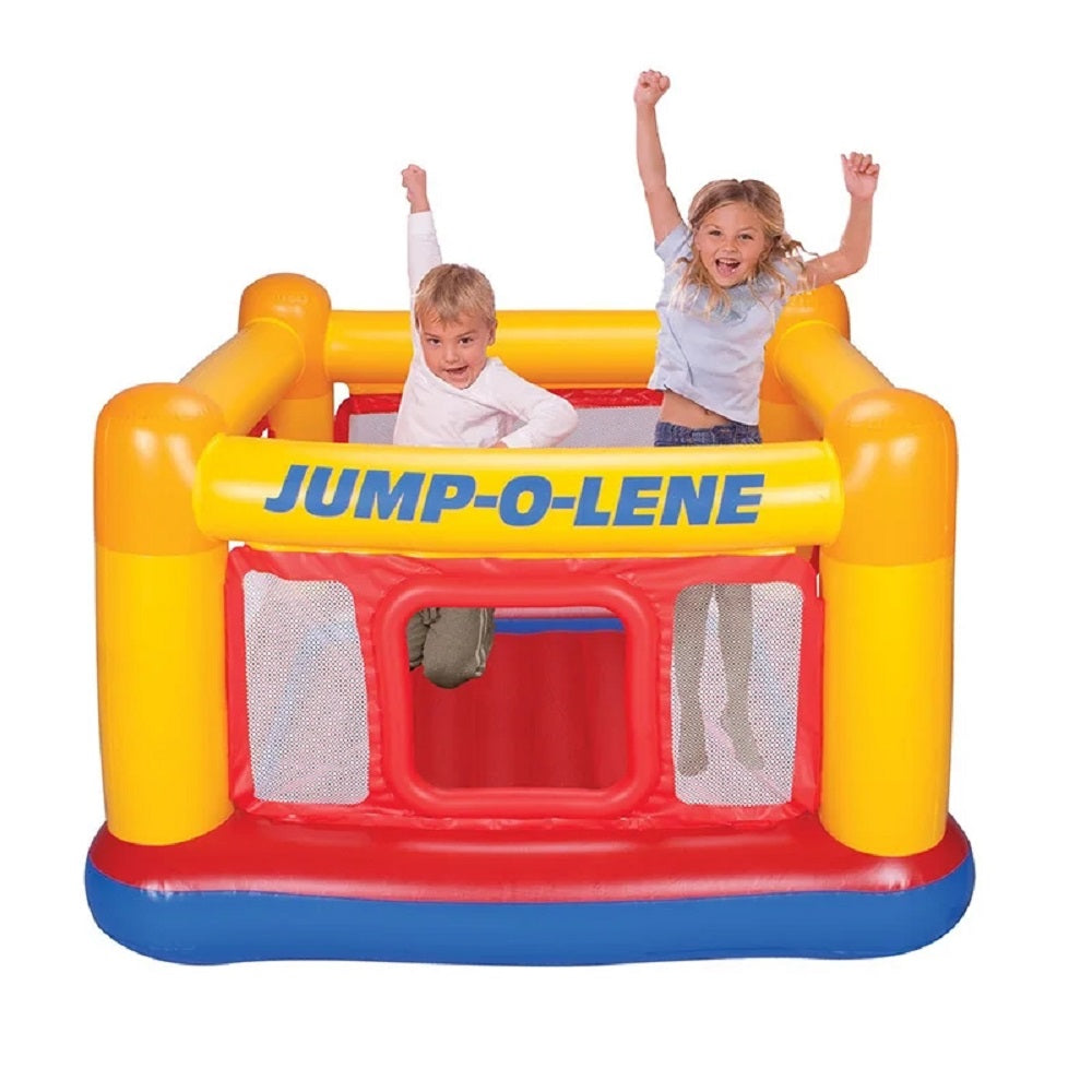 Intex Inflatable Kids Trampoline Jumping Castle With Free pump – MGT Toys