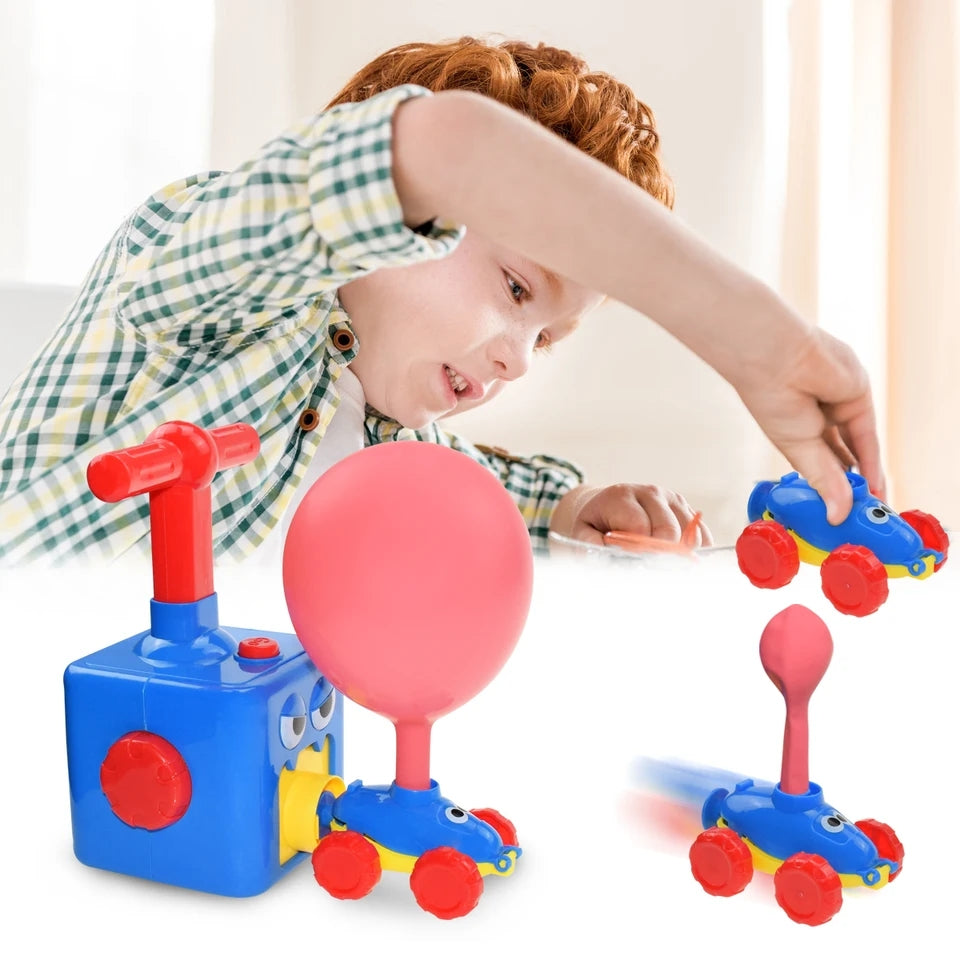 Activity Balloon Inertial Powered Car Set