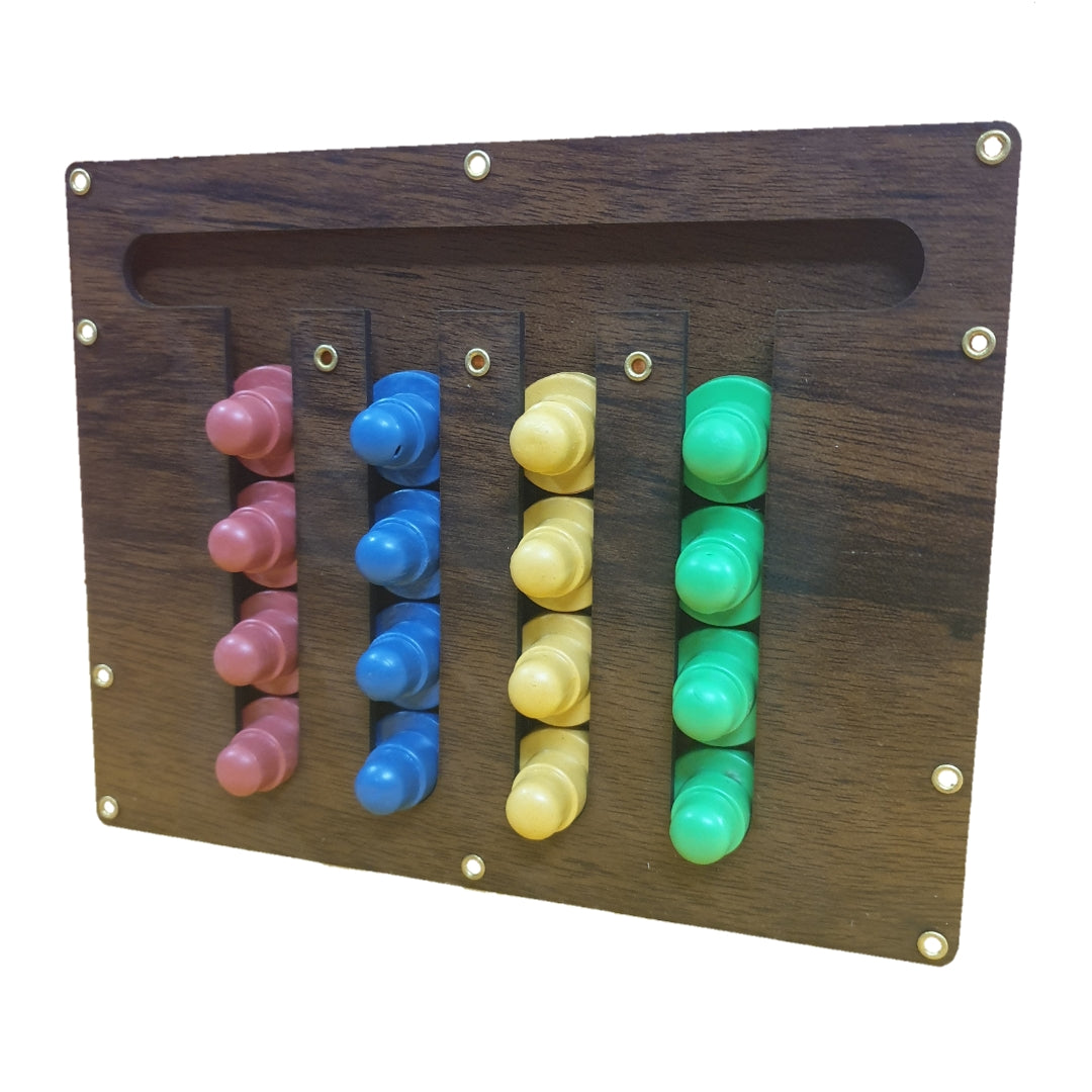 Wooden Colors Sorting Mind Sharpening Activity Game