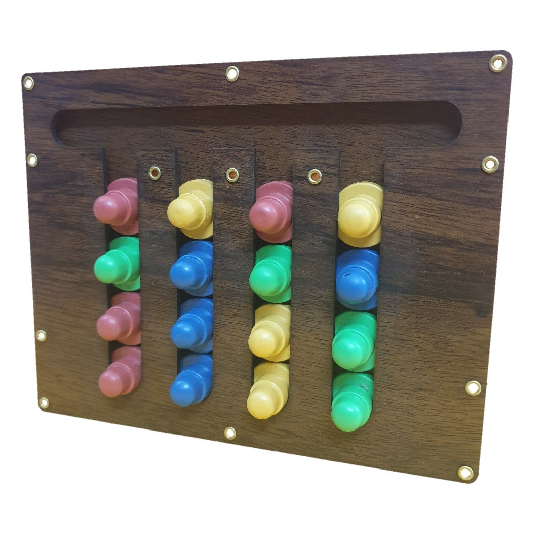 Wooden Colors Sorting Mind Sharpening Activity Game