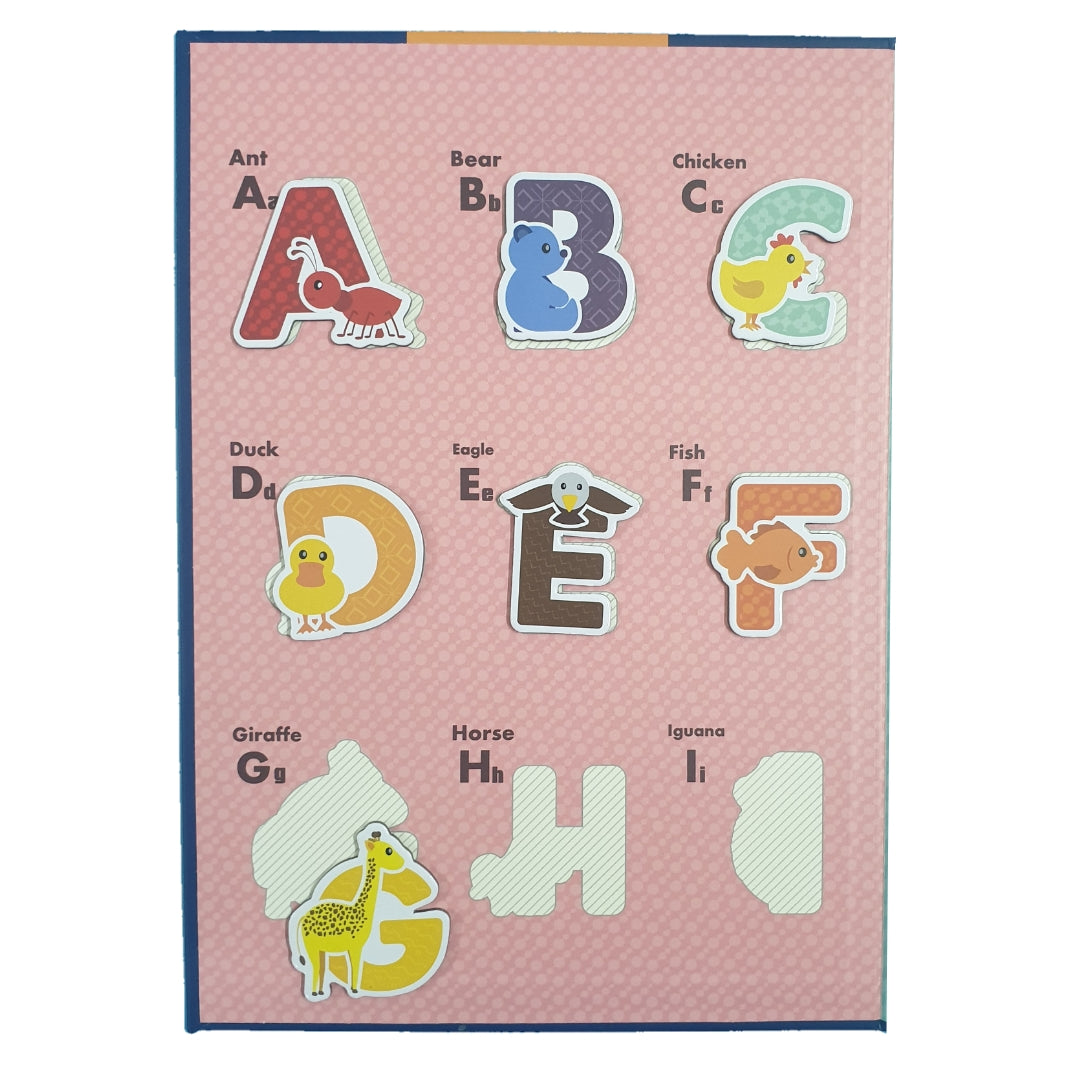 Magnetic Animal Theme Capital Alphabet Book Set