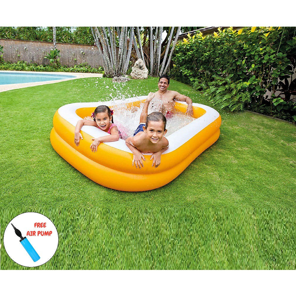 Intex Mandarin Swim Center Family-90 Inch With Free Pump