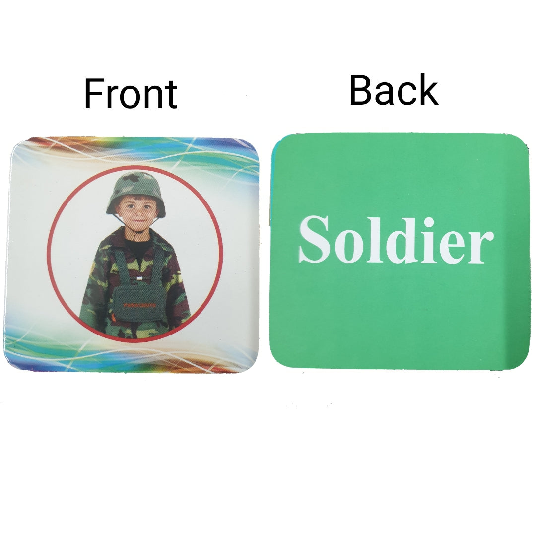 Occupations 40 Educational Flash Cards Set