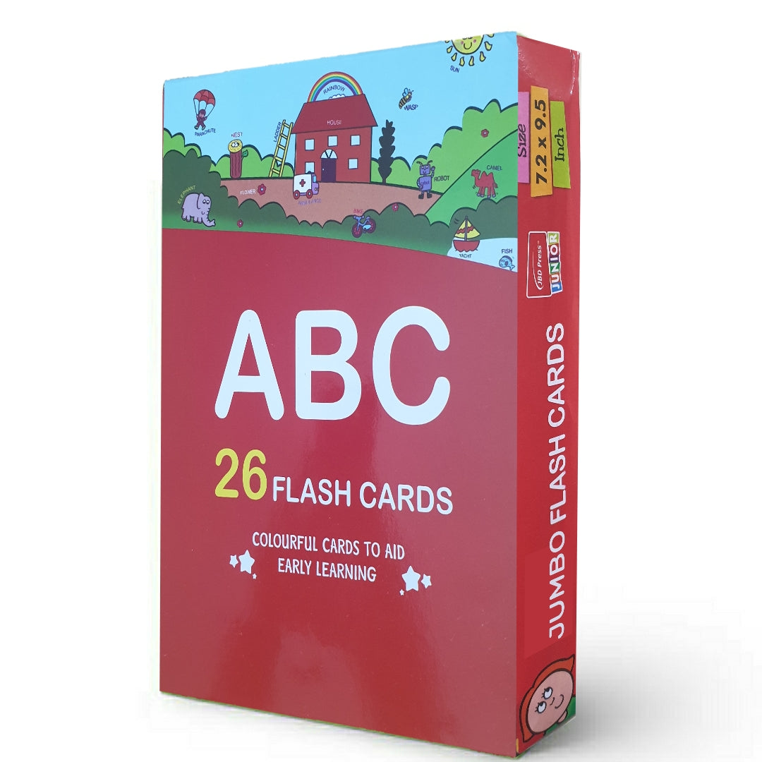 Capital Alphabets Jumbo Flash Cards