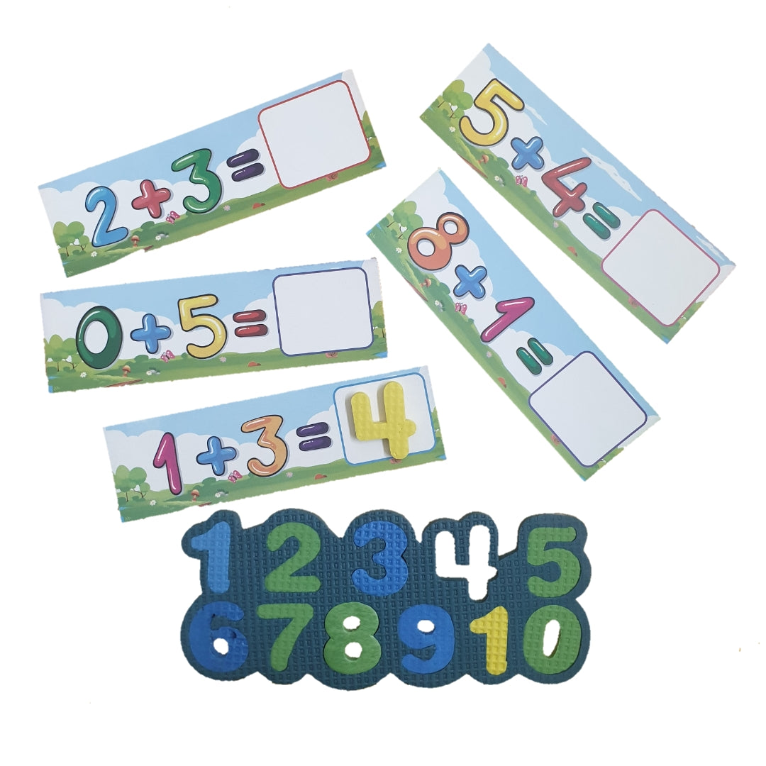 Maths Practice Activity Flash Card Game