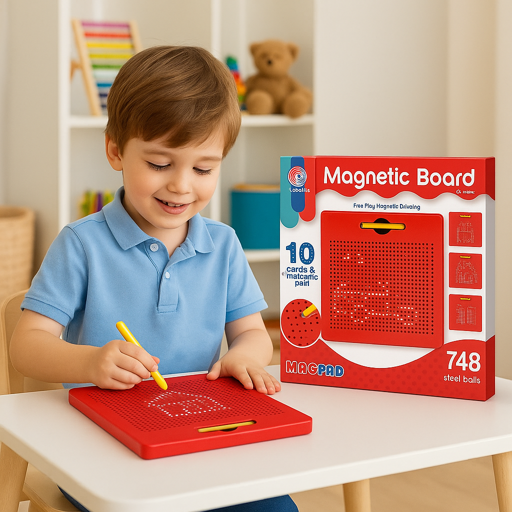 Magnetic Balls Jumbo Magpad Drawing Board