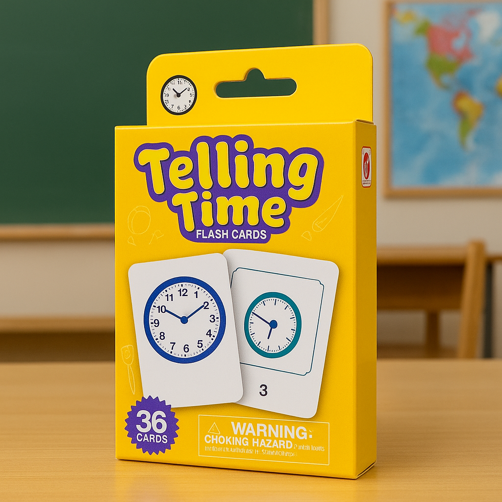7-in-1 Early Learning Brain-Boosting Flash Card Set