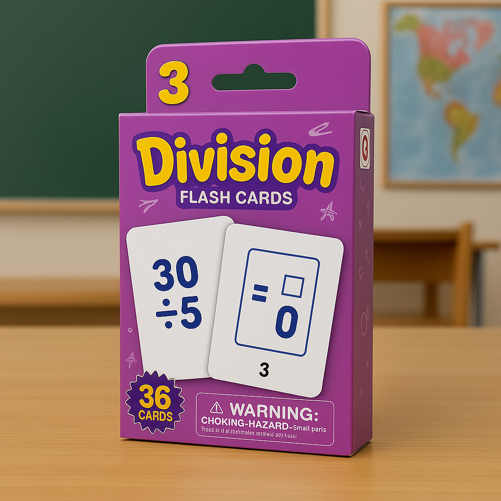 7-in-1 Early Learning Brain-Boosting Flash Card Set