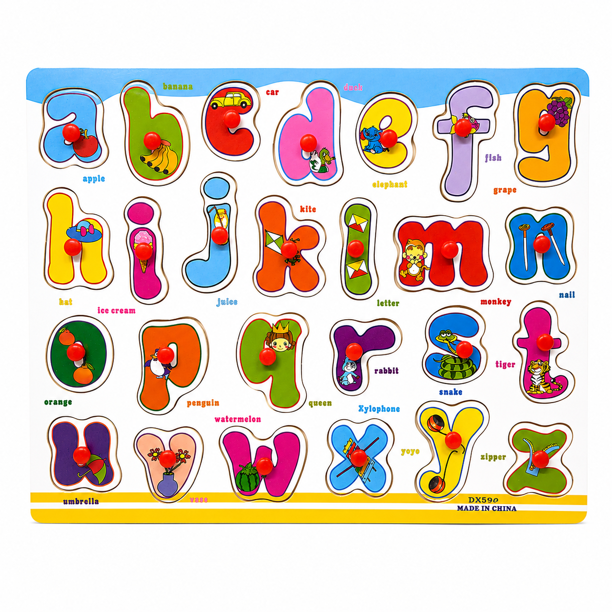 Wooden Montessori Peg Puzzle Sorting Boards - The Ultimate Early Learn ...