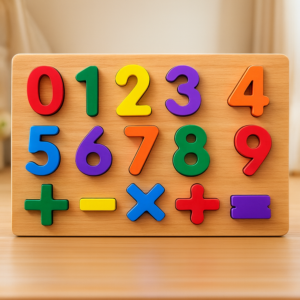 Wooden 3d Colorful Alphabets,Numbers & Shapes Sorting Boards