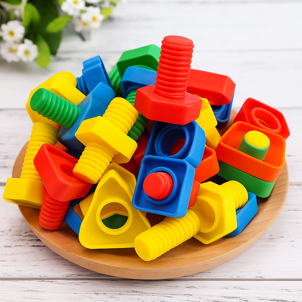 Little Engineer Jumbo Nuts & Bolts Blocks Set