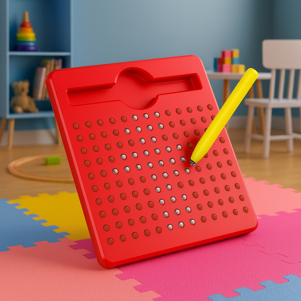Magnetic Mini Bead Drawing Board With Pen