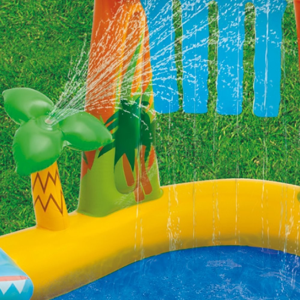 Intex Dinosaur Play Center Shower Swim Pool With Free Pump