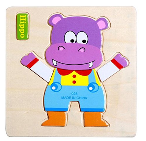 Wooden Montessori Jigsaw Puzzle Board