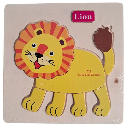 Wooden Montessori Jigsaw Puzzle Board