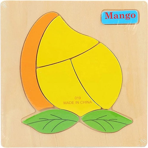 Wooden Montessori Jigsaw Puzzle Board
