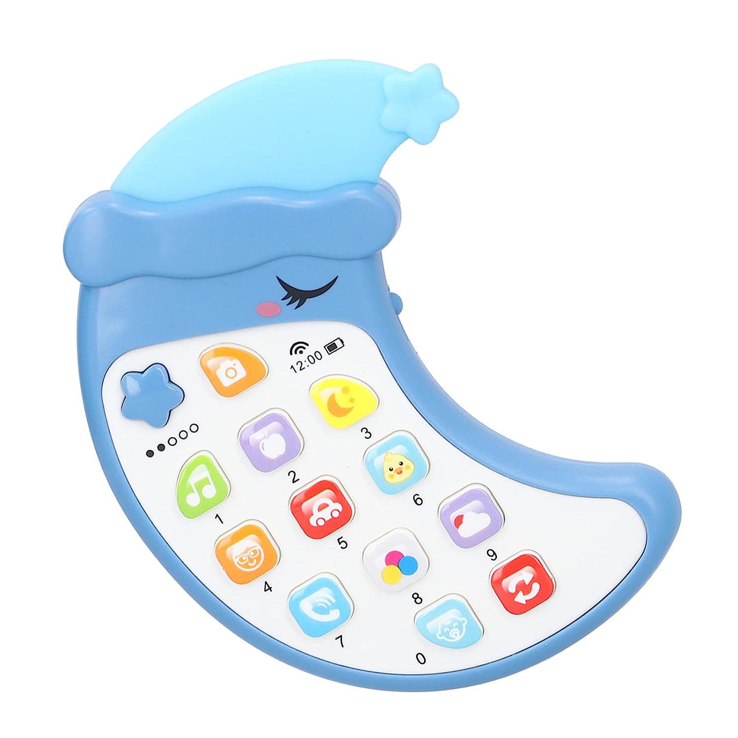 Musical Moon Shape Phone With Teether