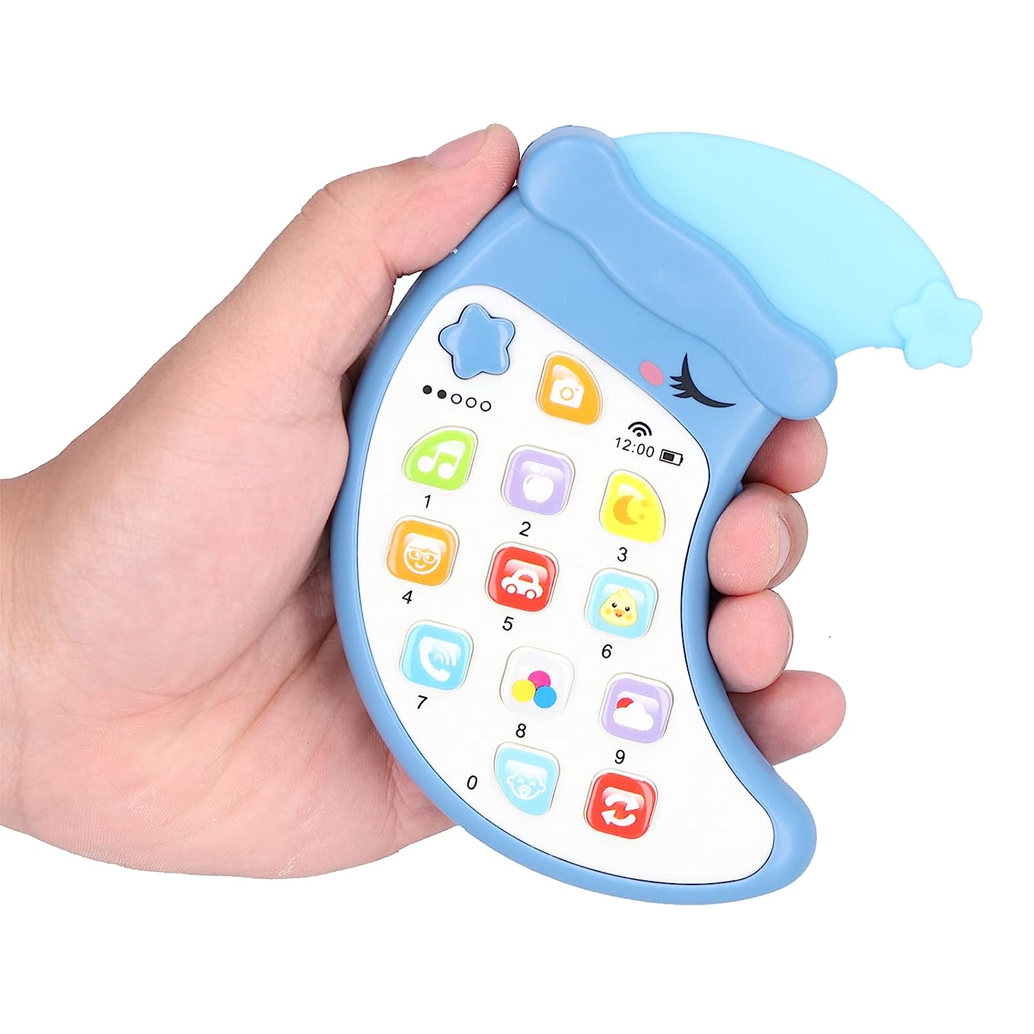 Musical Moon Shape Phone With Teether