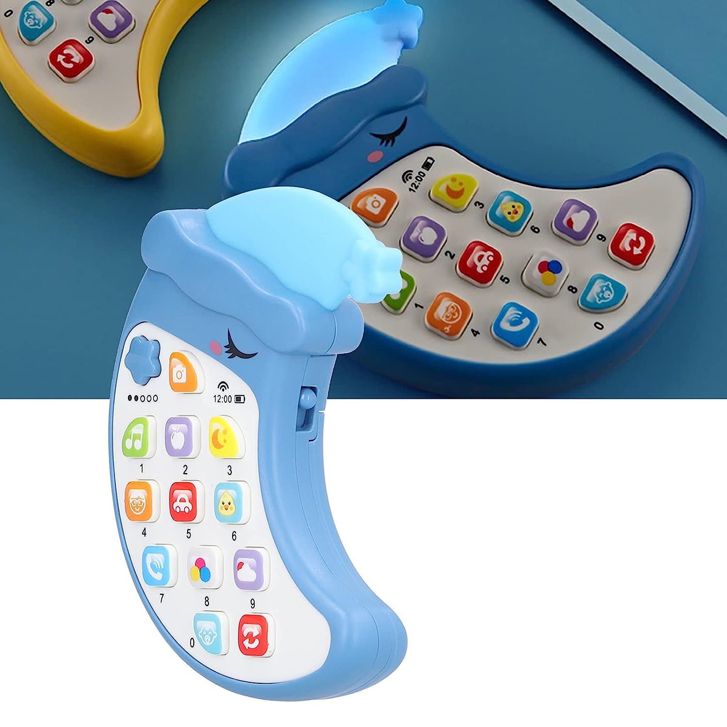 Musical Moon Shape Phone With Teether