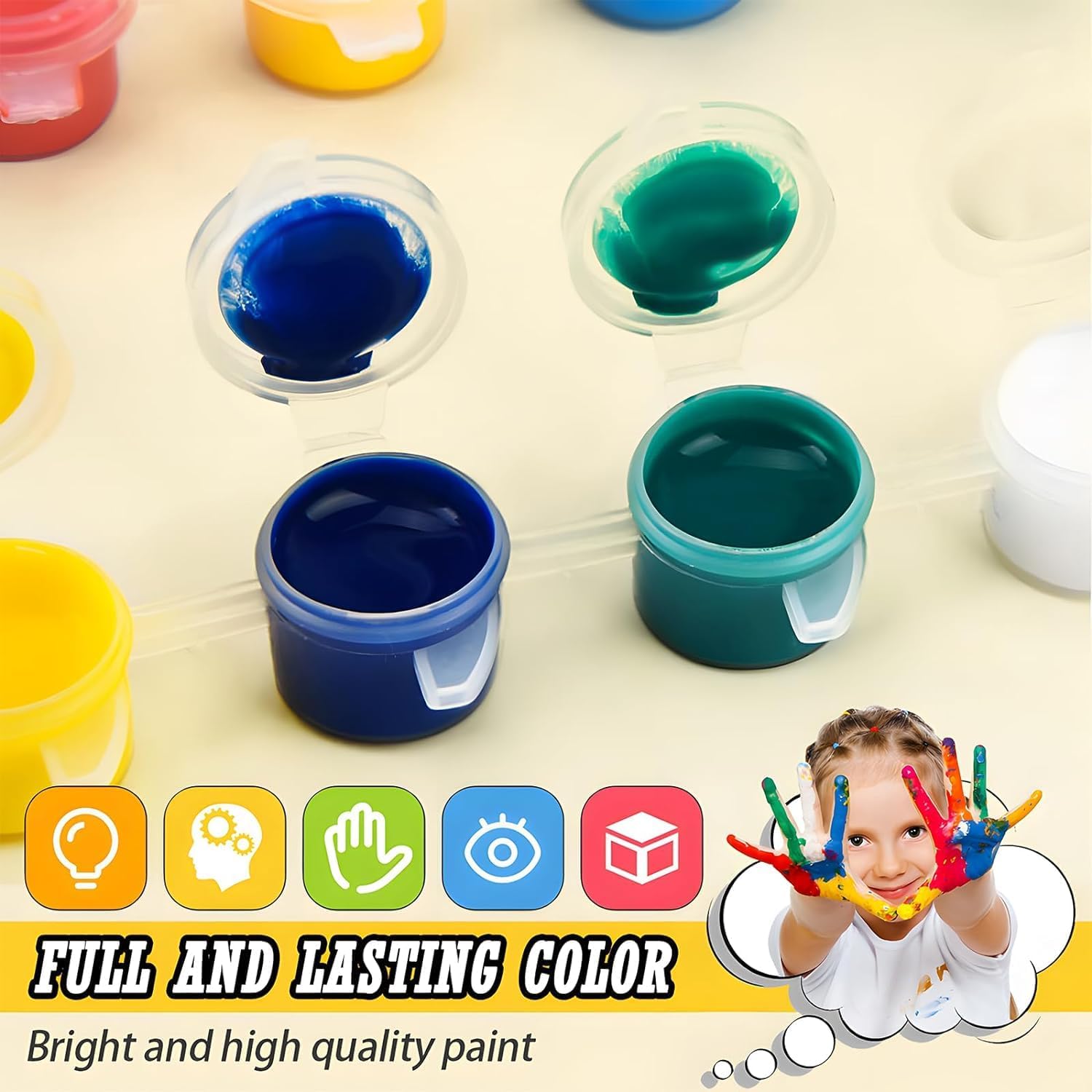 DIY 3D Mould & Paint Activity Kit for Kids – Fun Character Craft Set