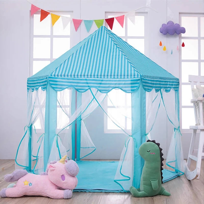 Fairy Prince Castle Play Tent Play With Free 25 Balls