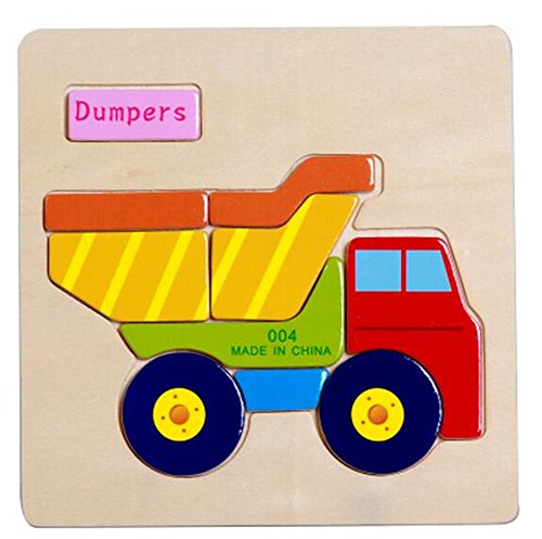 Wooden Montessori Jigsaw Puzzle Board