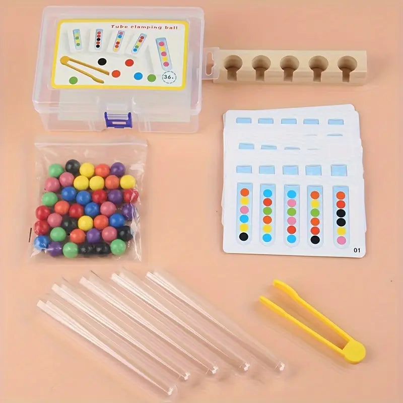 Wooden Creative Beads Pattern Toy