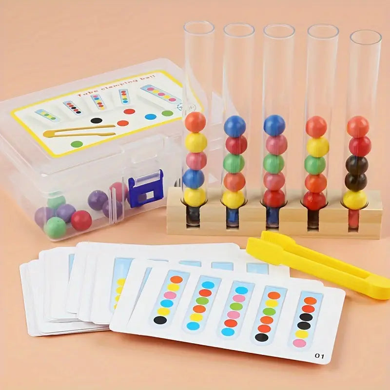 Wooden Creative Beads Pattern Toy