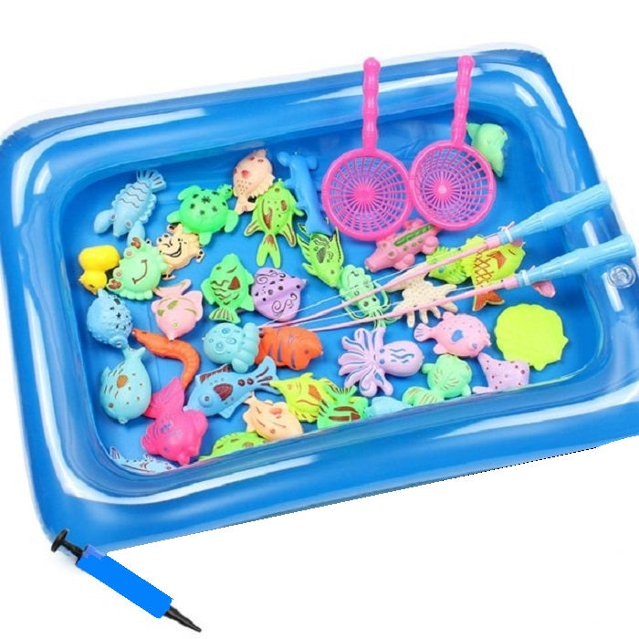 Magnetic Inflatable Activity Fishing Game