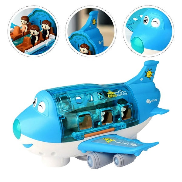 Airliner Musical Airplane With 360° Rotating & Lights