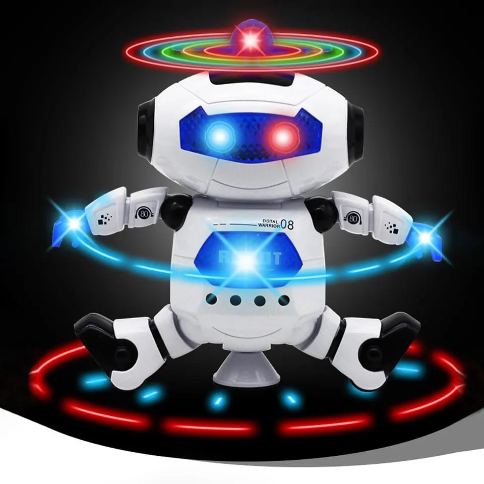 Dancing robot With 3d Lights And Music