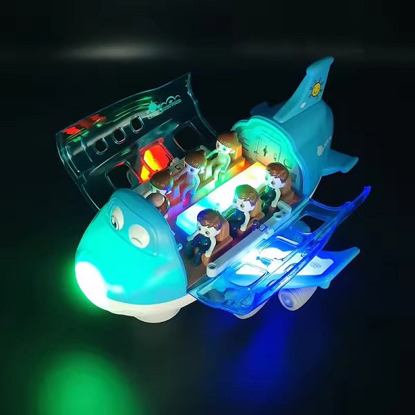 Airliner Musical Airplane With 360° Rotating & Lights