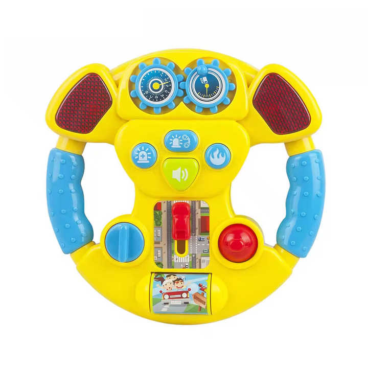 Musical Steering Wheel With Lights and Horn