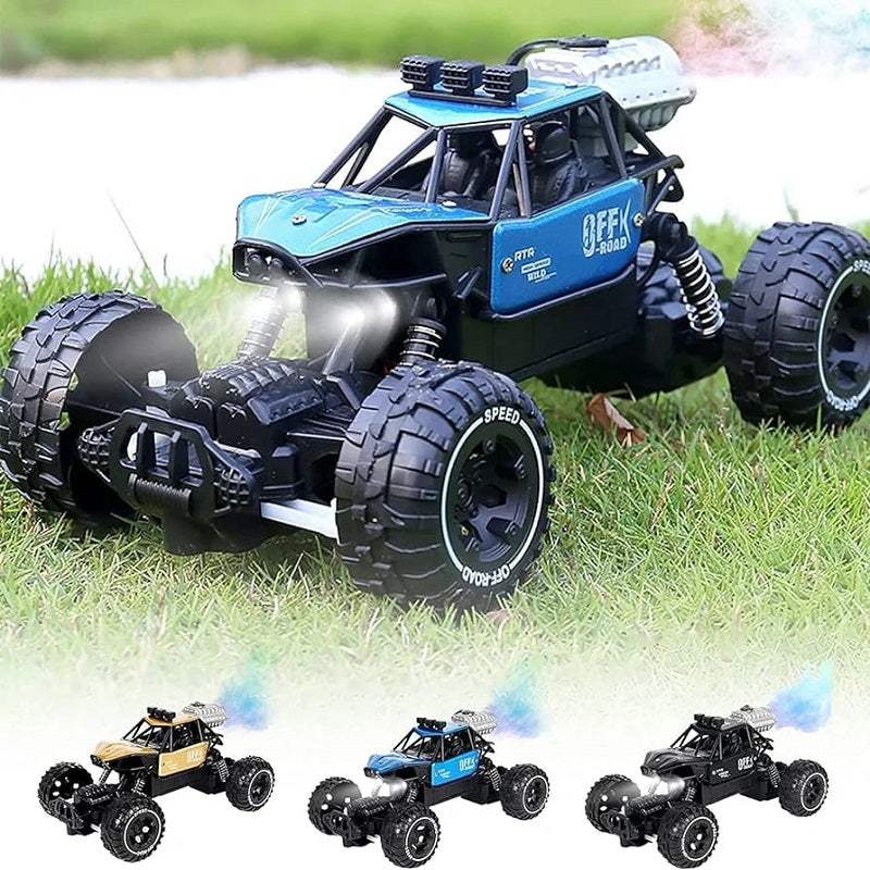 Monster Rechargeble Smoke Truck With Shock Absorber Springs