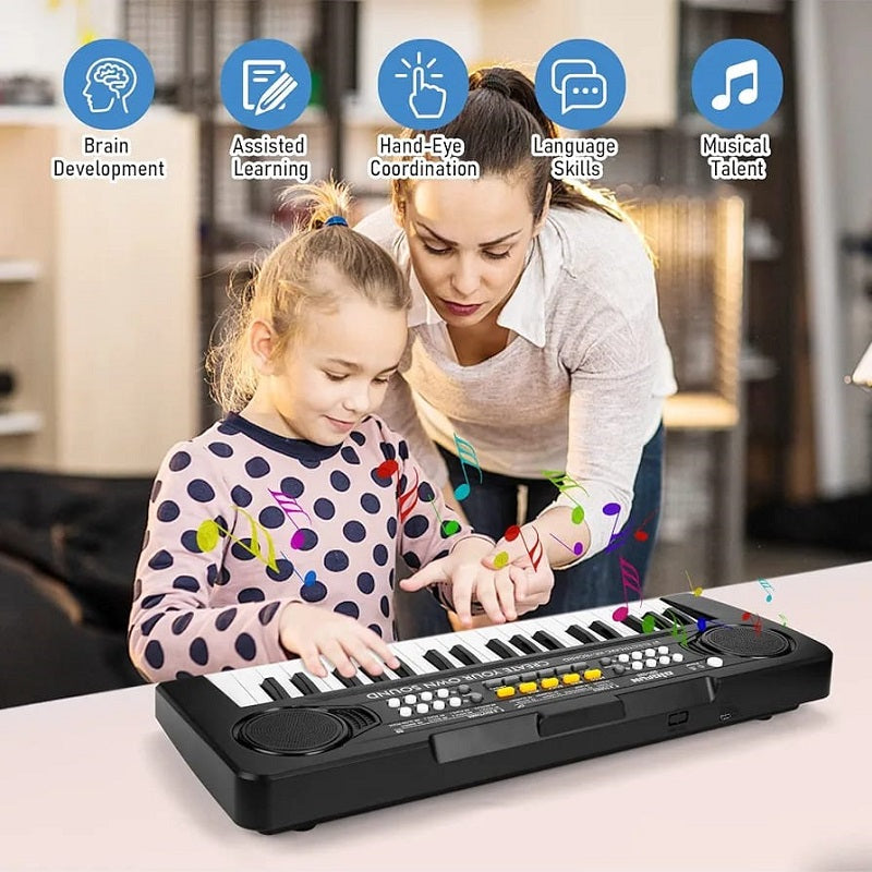 Bigfun 2in1 Musical Piano With Mic And Mp3 Player