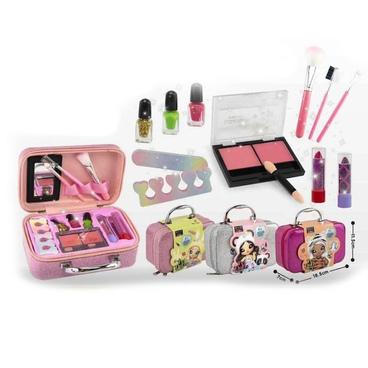 Hand Bag 2in1 Realistic Beauty Makeup & Nails Kit