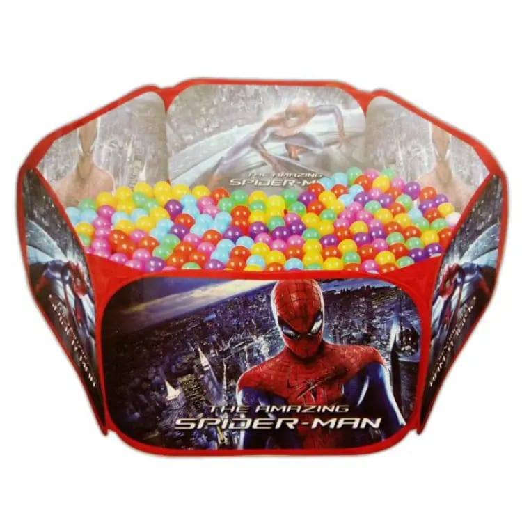 Spider-Man Foldable Activity Ball Pool/House With Free Balls