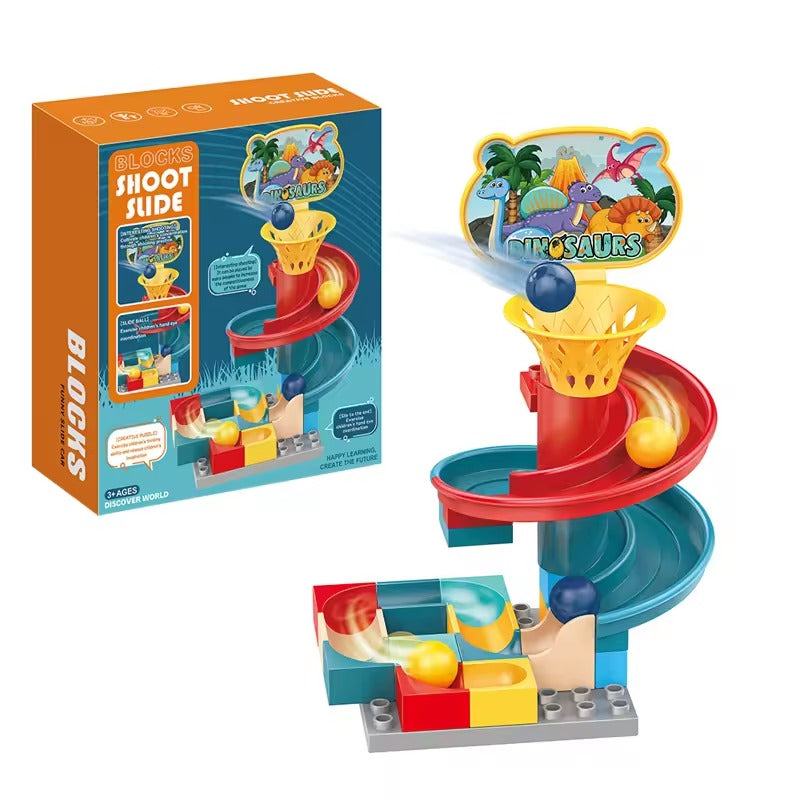 Marble Run Roll A Ball Shoot Slide game