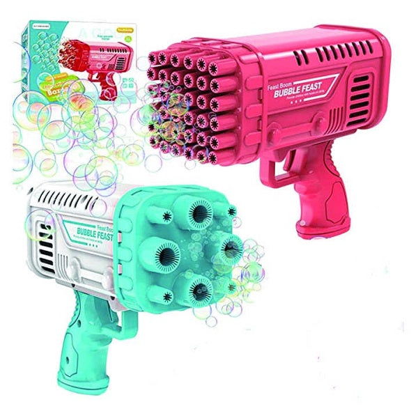 Bazooka 36 Holes 2 Heads Bubble Gun