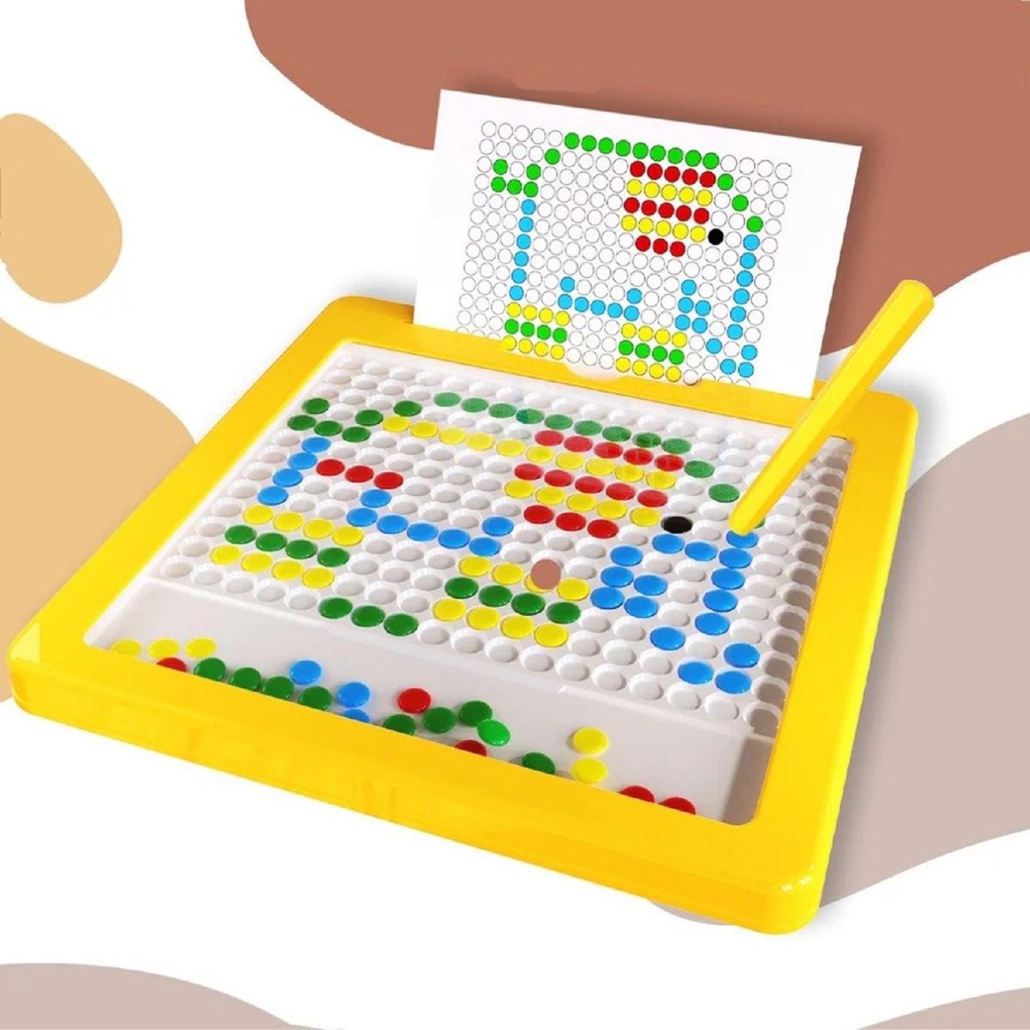 Magnetic Drawing Multicolour Bean Board