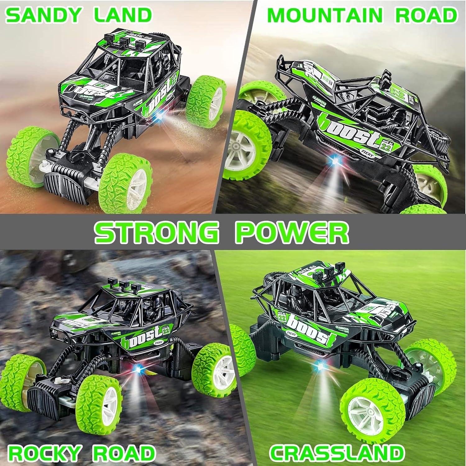 Monster Truck Remote Control Off Road Climbing Vehicle