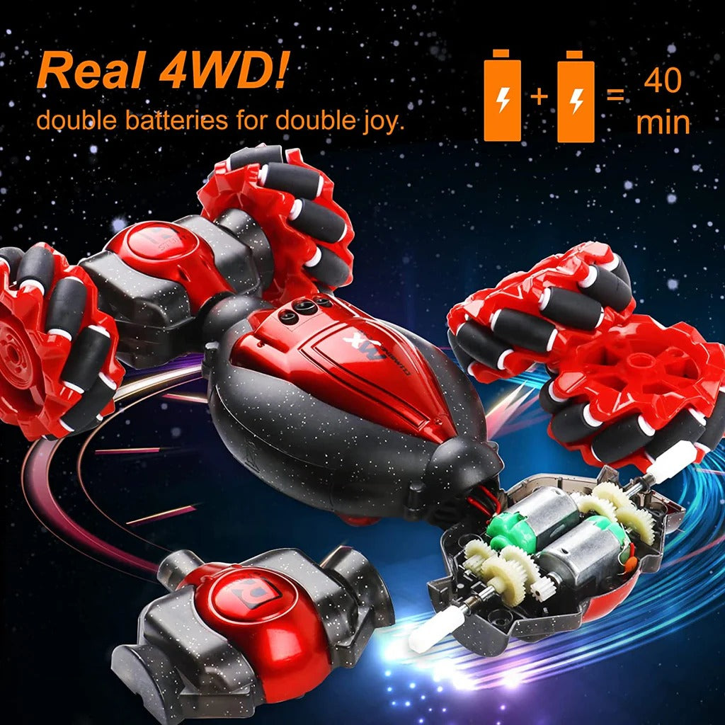 Rechargeable Hand Watch Sensor Racing Twist Car